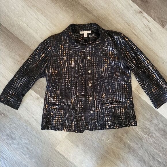 JM Collection BEAUTIFUL BLAZER  - Picture 1 of 9